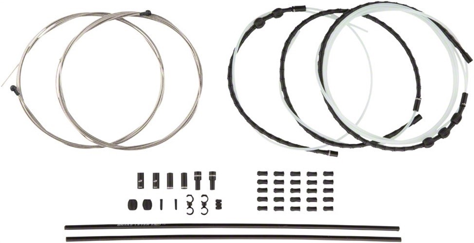 Jagwire Road Elite Link Brake Cable Kit SRAM/Shimano with Ultra-Slick Uncoated C