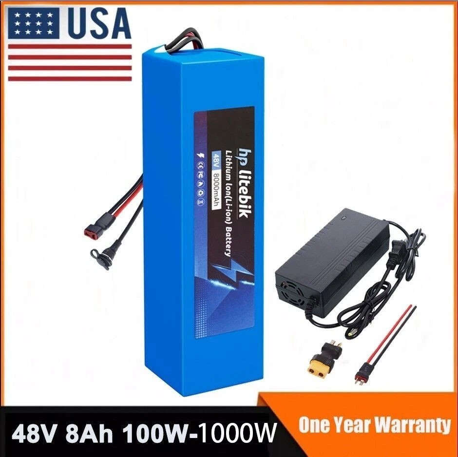 48V Lithium Ebike Battery for 200W – 1500W Electric Bicycle Bike Scooter Motor