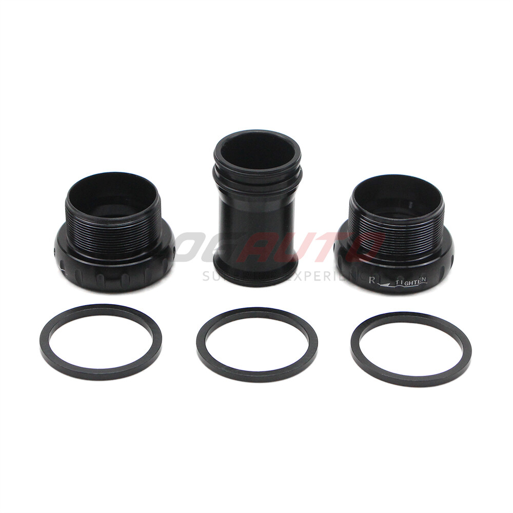 68mm / 73mm Bike Bottom Bracket Threaded MTB Road Hollowtech Bearing W/ 3 Spacer