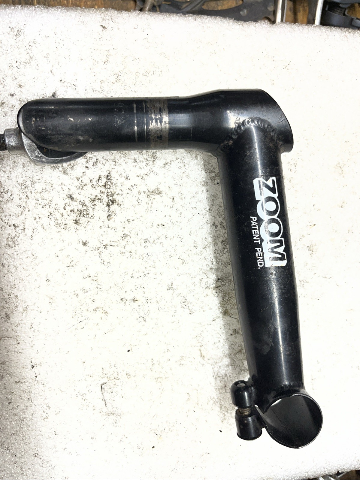 Vintage Zoom quill 1 1/8 stem 150mm , 25.4 black VGC