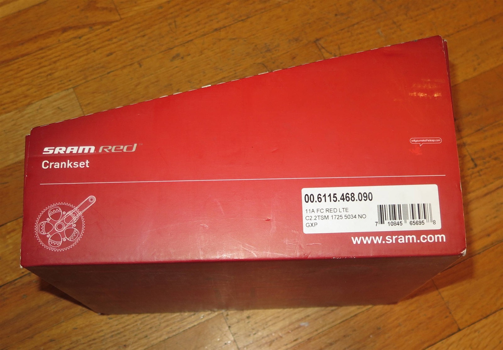 SRAM RED GXP Carbon Crankset Limited Tour Edition FC-RED-LTE – 10-speed 53/39