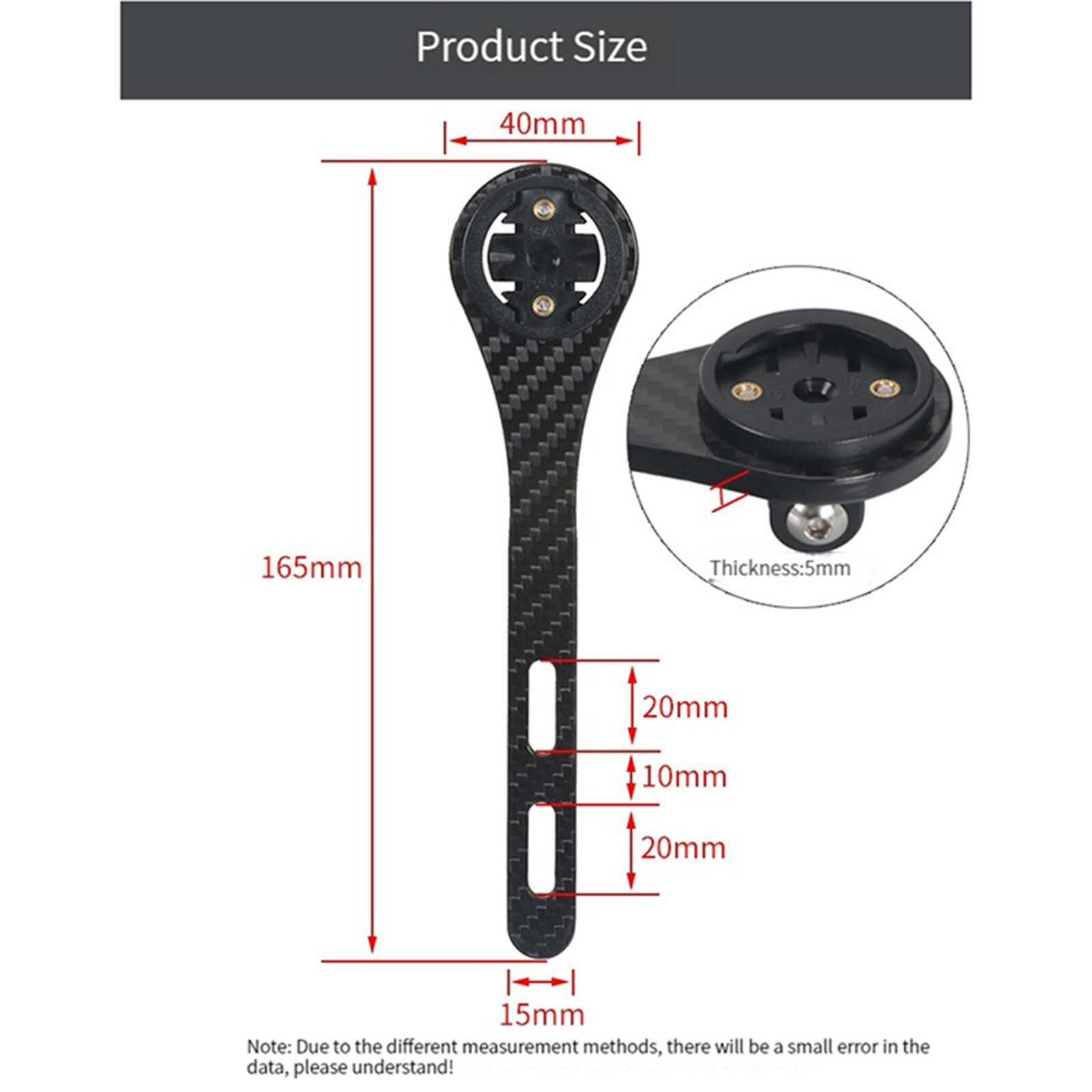 3in1 Road Bike Yardstick Extension Seat Bracket for Bryton Garmin Cateye Series