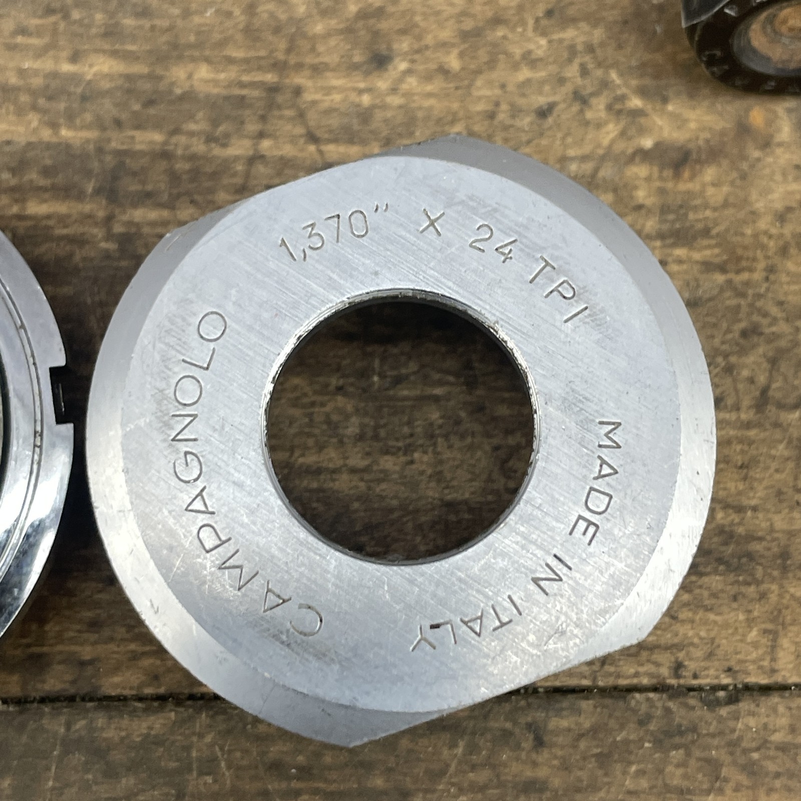Vintage Campagnolo Pista Bottom Bracket 68-P-120 1.370x24TPI Italy Parts Track