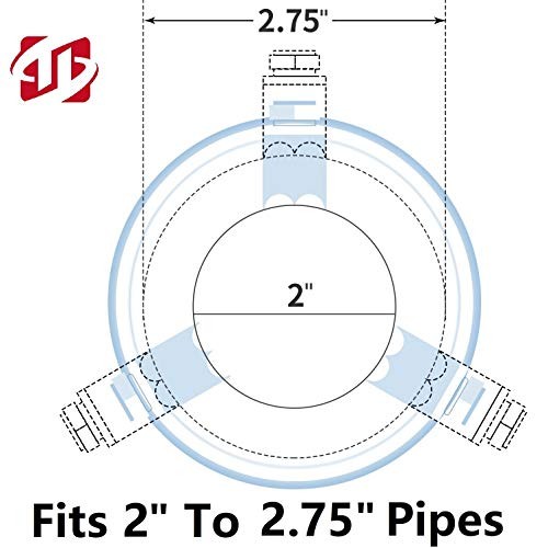 Exhaust Tip, 2-2.75 inch inlet adjustable, Fit 2»/2.25»/2.5»/2.75» Sliver