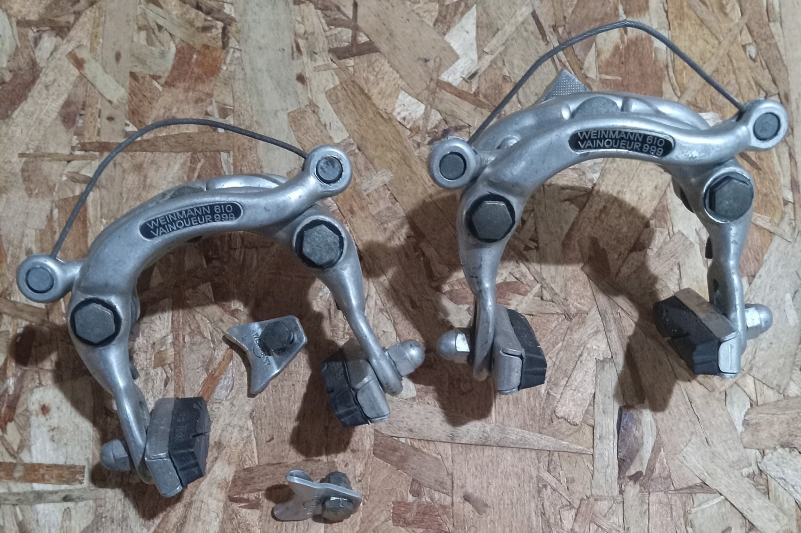 Vintage Weinmann 610 Vainqueur 999 Black Label Center Pull Brake Set