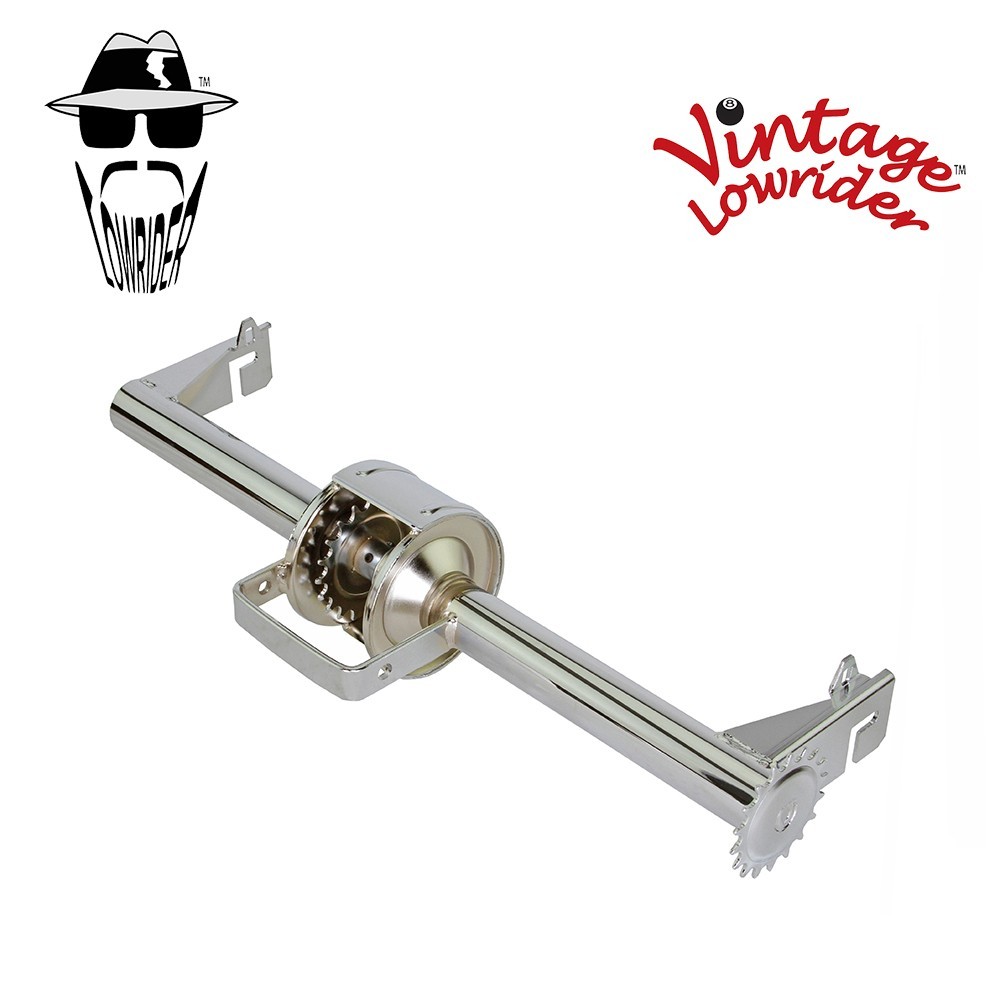 Bicycle Bike to Tricycle Trike Conversion Kit Axle for (20″/26″) NO FRAME CHROME