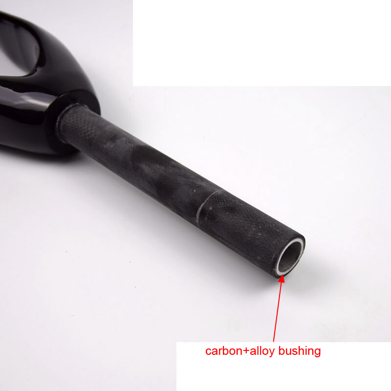 20er 24er Climbing BMX Bike Carbon Fork mtb Bicycle 28.6mm Forks Disc Brake