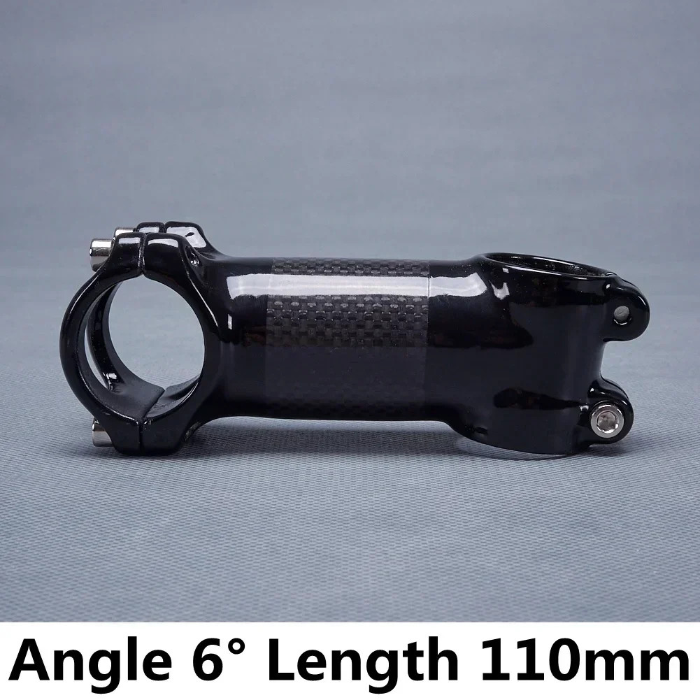 6/17 Degrees Carbon Bicycle Stem Mountain Road Bike Stem Length 60-120mm