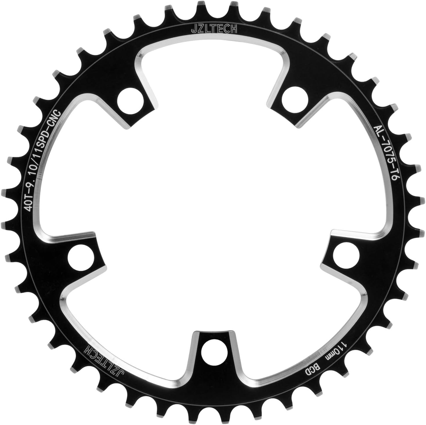 110 BCD Bike Chainring: 36T 38T 40T 42T 44T 46T 48T 50T 52T 54T 56T 58T Round Na