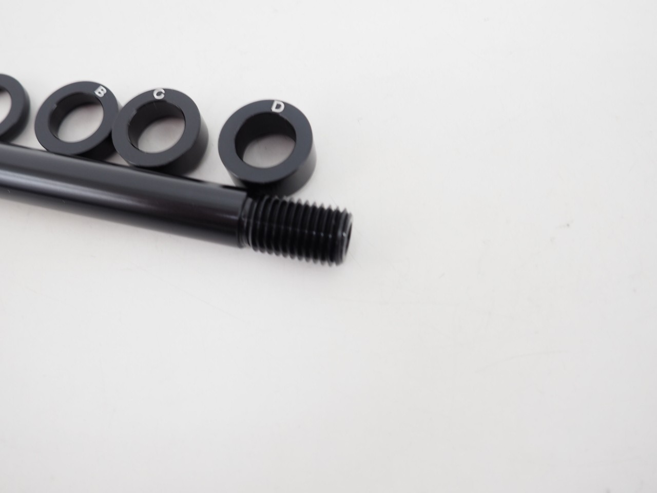 NEW! OneUp Rear Mountain Bike Axle 174-180mm M12x1.75 Black