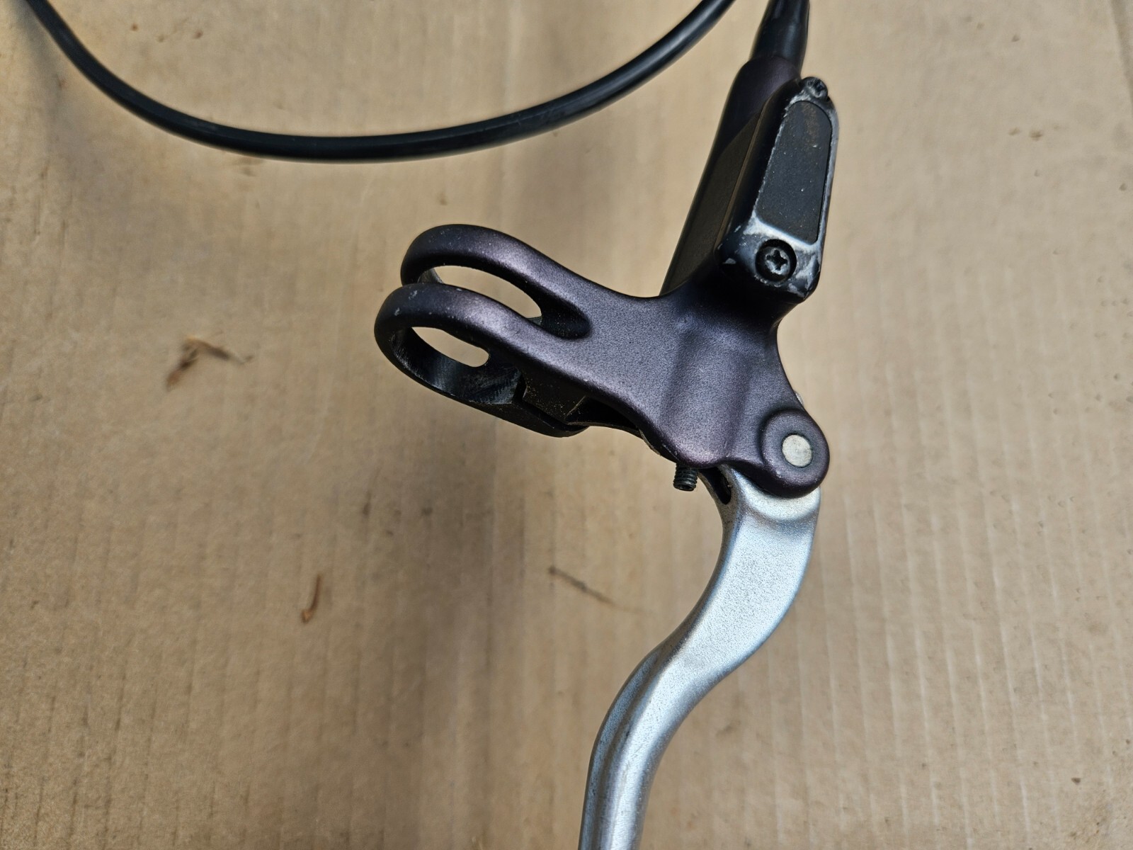 Tektro Auriga Rear Hydraulic Brake Lever + Caliper (needs work)