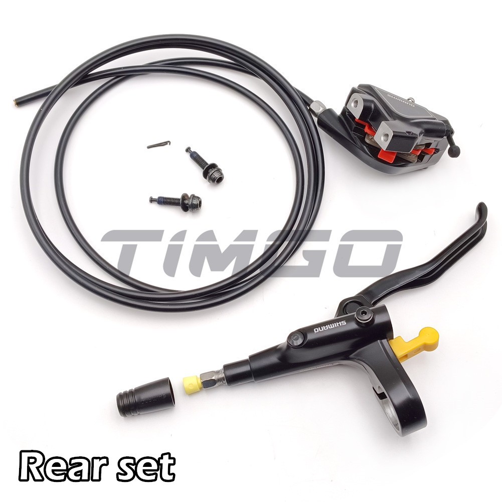 Shimano BL-MT201 BR-UR300 Caliper Flat Bar Hydraulic Disc Brake Set Flat Mount