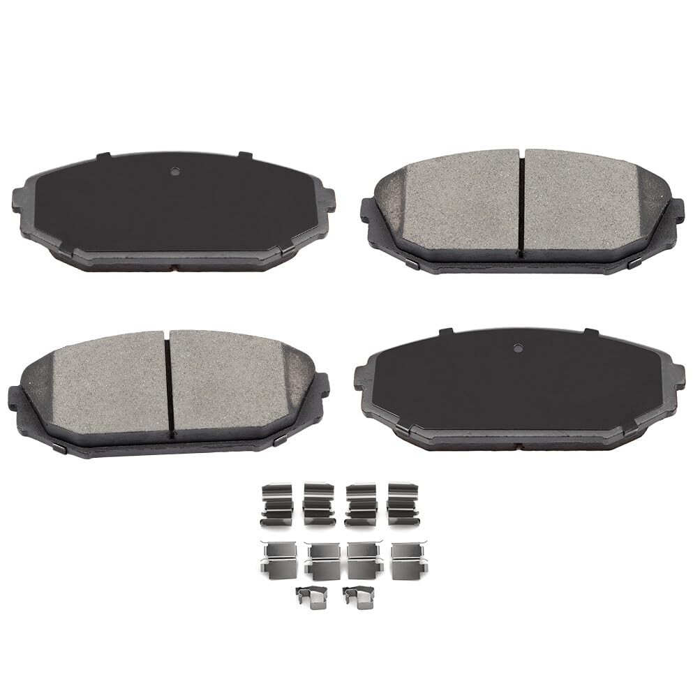 Scitoo D793 Front Ceramic Brake Pads Sets Brake Hardware Fit For Acura Mdx