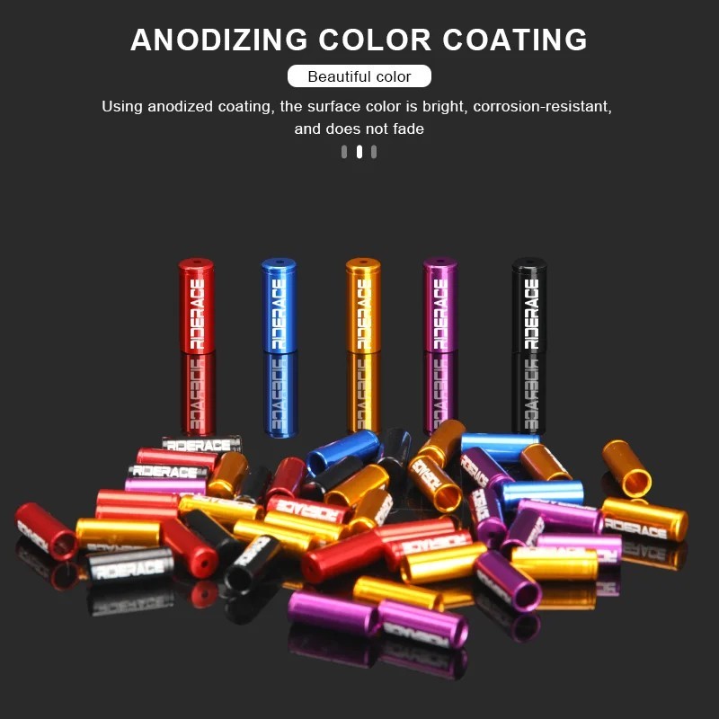 10pcs Bike Cable End Caps 4/5mm Shift Brake Wire Tips MTB Road Bicycle