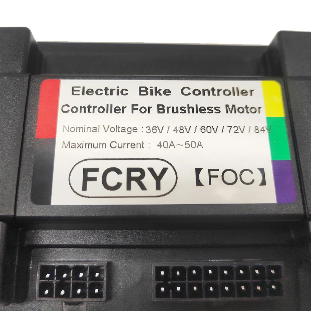 Electric Bicycle Brushless Controller 36V 48V 60V 72V 1500W Sine Wave Scooter