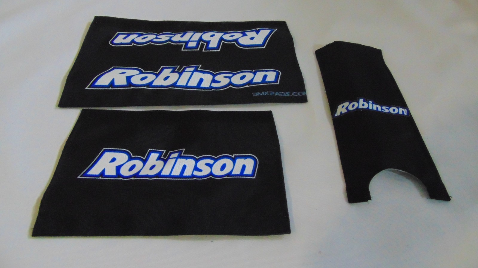 CUSTOM ROBINSON BLACK BIKES BMX PAD SET STEM HANDLEBAR TOP TUBE BIKE PADS FOAM