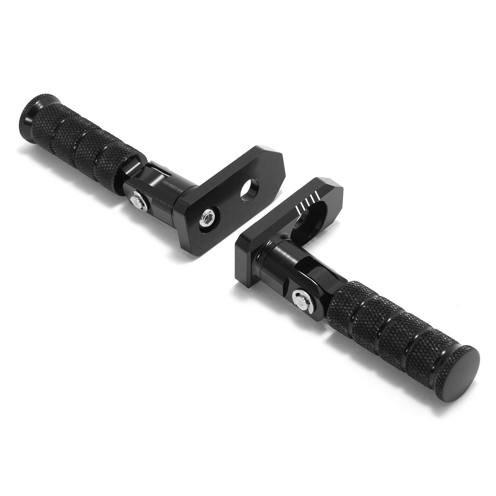 Aluminum E-Bike Black Stunt Foot Pegs Pedal for Apollo RFN for Beta Explorer