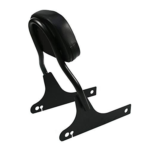 COPART Upright Backrest Pad Sissy Bar for Harley Dyna 2006 Up (A, Dyna Street)