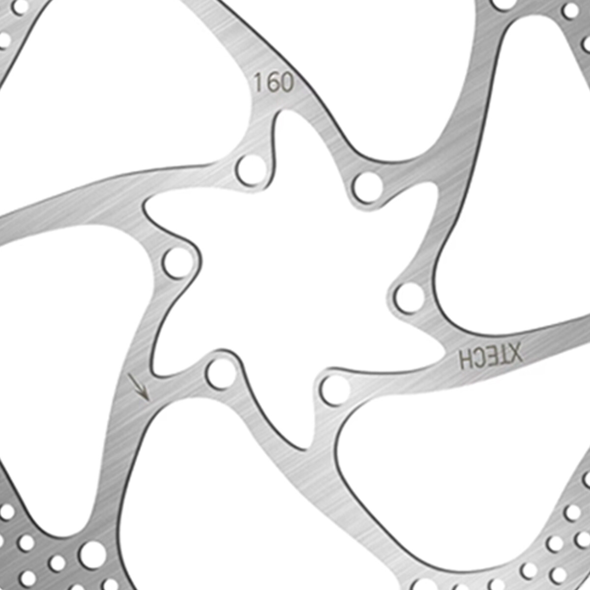 MTB Bike Disc Brake Rotor 160mm 180mm 203mm Center-Lock for SRAM/Shimano 6 Bolt