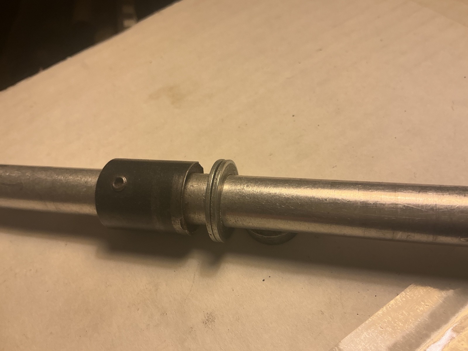 Bullseye-brand aluminum hub axle 130mm MTB