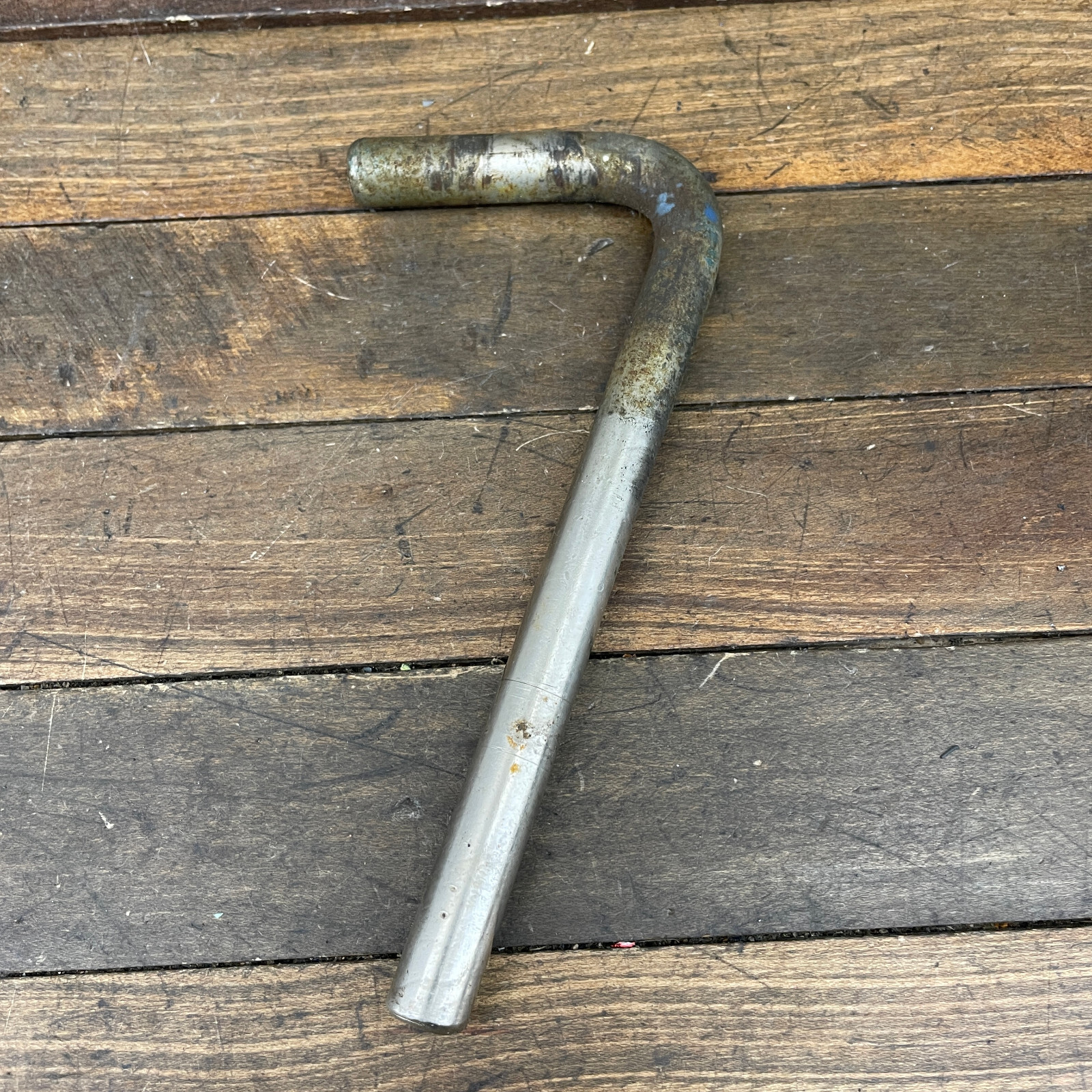 Vintage Lucky 7 Seatpost Prewar 15.9 16 mm Track Bike Vintage Post Wood Rim