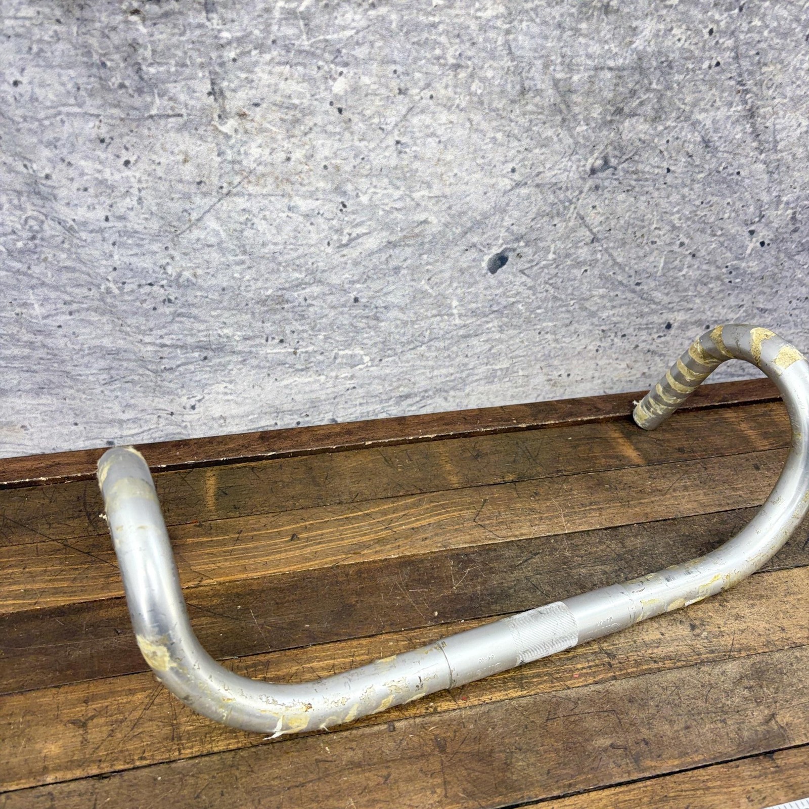 Vintage Cinelli 64-40 Drop Handlebar 26.4mm Clamp 40cm Silver Road Bike Bar