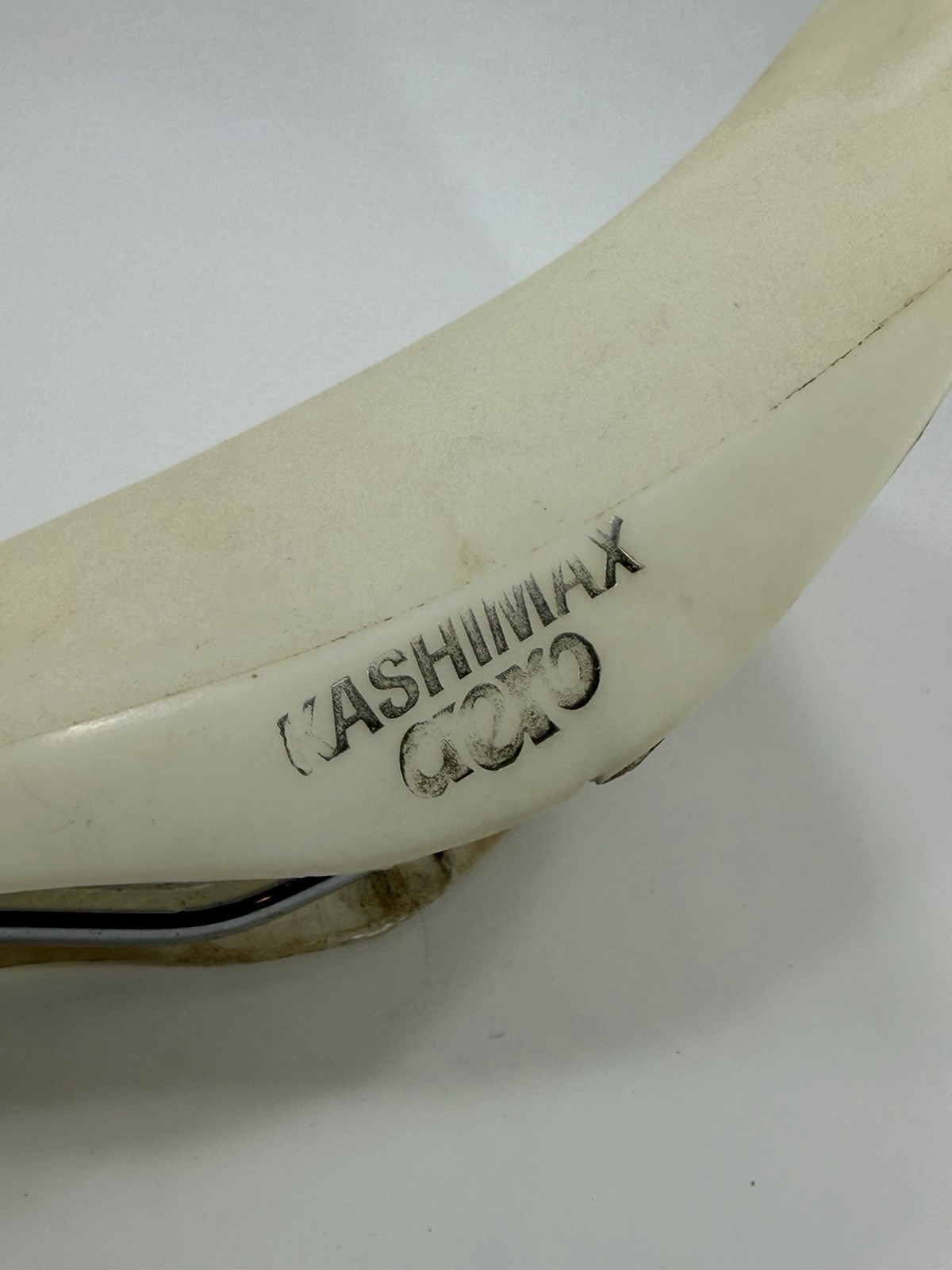 Vintage Kashax AERO Seat White Old School BMX Saddle Dyno GT Haro Hutch Mongoose