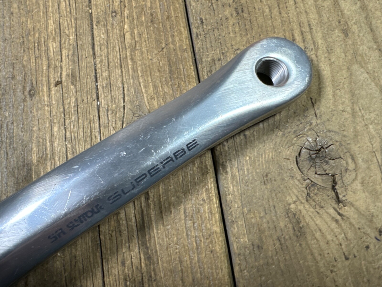 Suntour Superbe 130 mm + 74 mm BCD 170 mm Arms USED Drive Side Only France