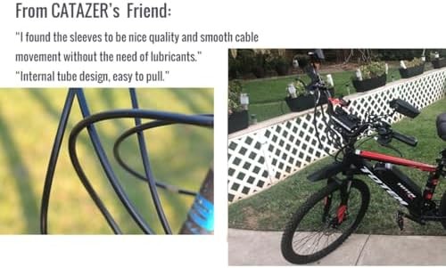 4mm Bike Shift Cable Housing & Kit 10ft 50ft for MTB Road Bike | Lined inner cab
