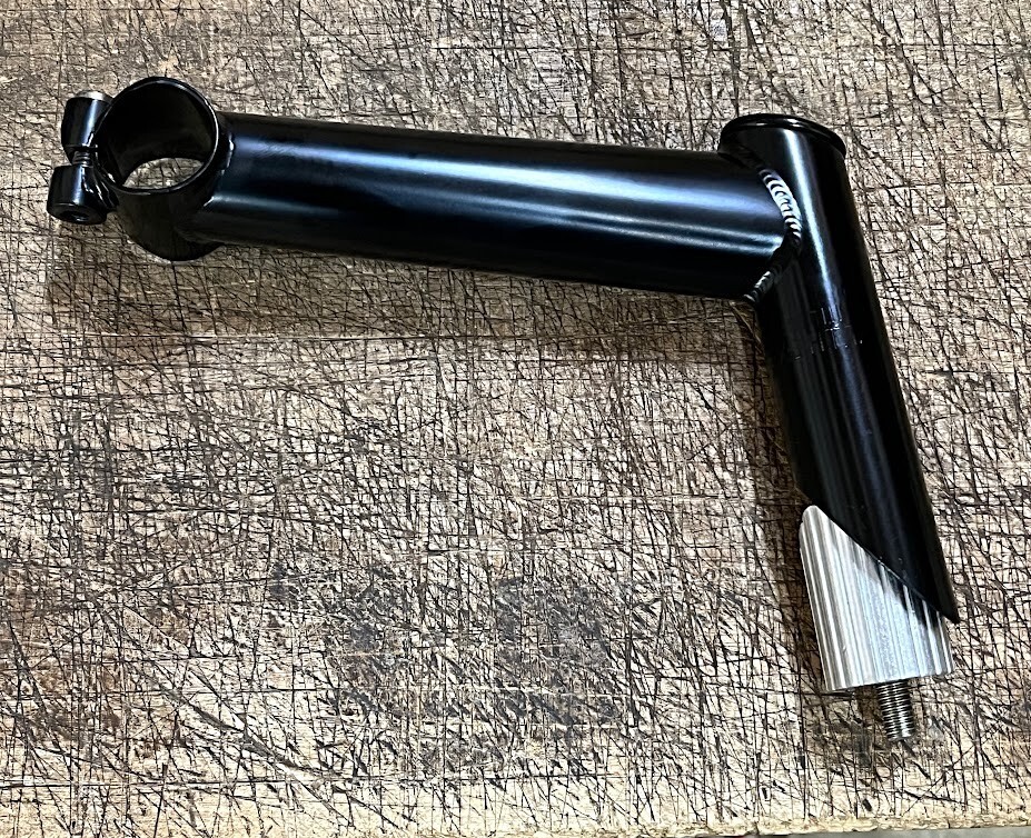 Vintage Stem 1 1/4″ Threaded 25.4 mm Clamp – 150mm Length – 25* Rise – BRAND NEW