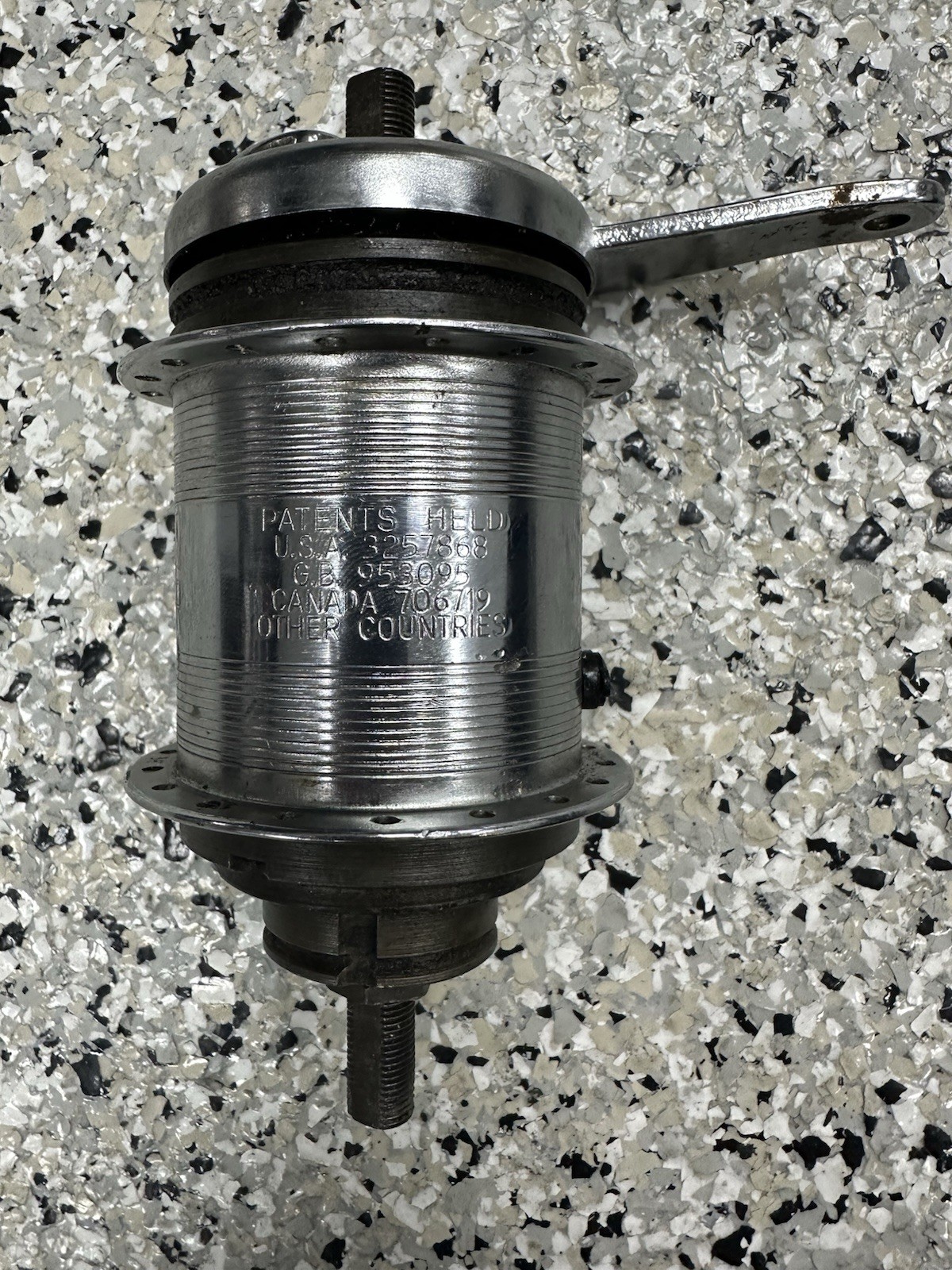Used 1978 36H Sturmey Archer Rear Coaster Brake Hub