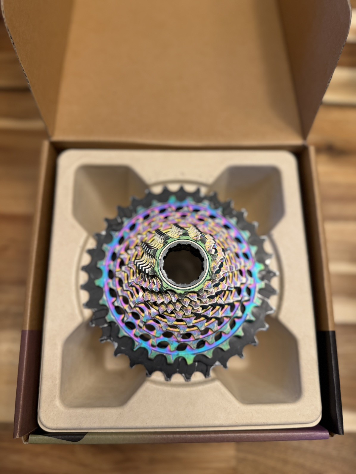 SRAM Red AXS XG-1290 10-33t D1 Rainbow 12-Speed Cassette