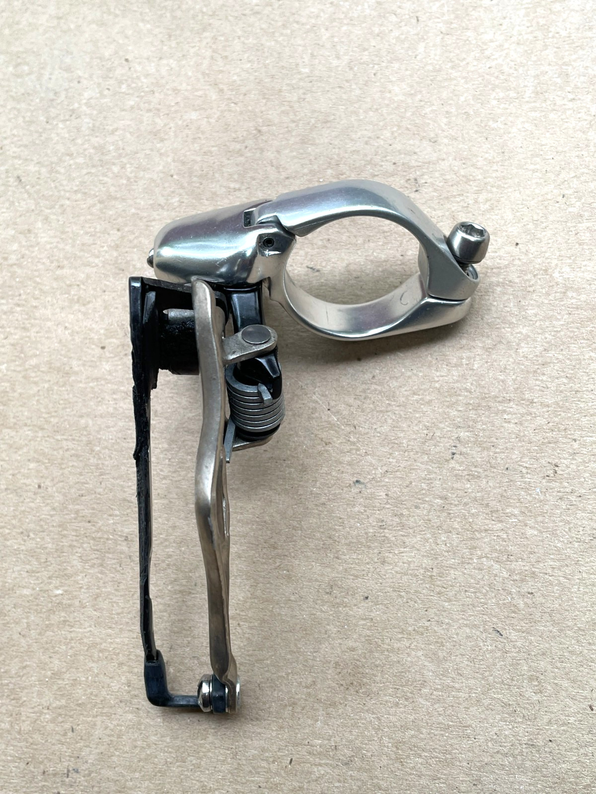 Campagnolo Record CT Carbon/Titanium Front Derailleur 32mm clamp Bottom Pull