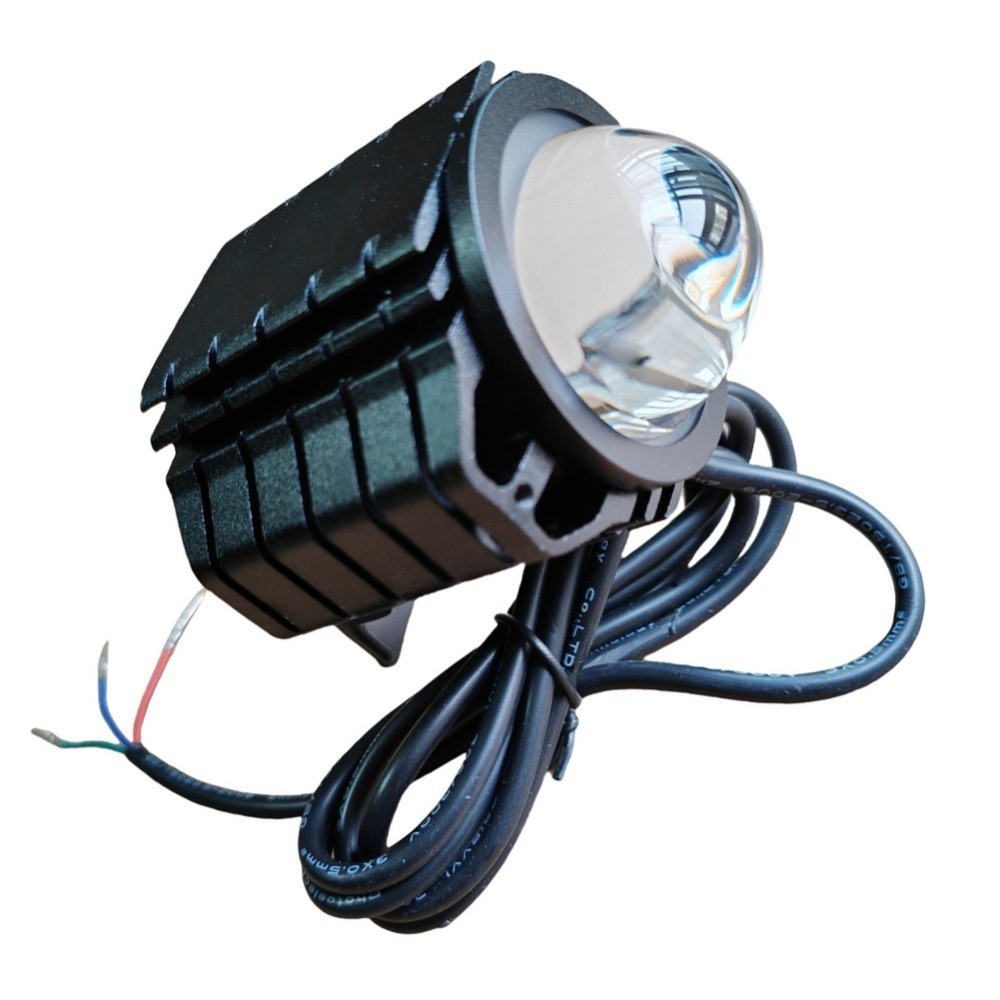 Adjustable Modes Ebike Headlight Aluminum Alloy Construction Bright Illumination