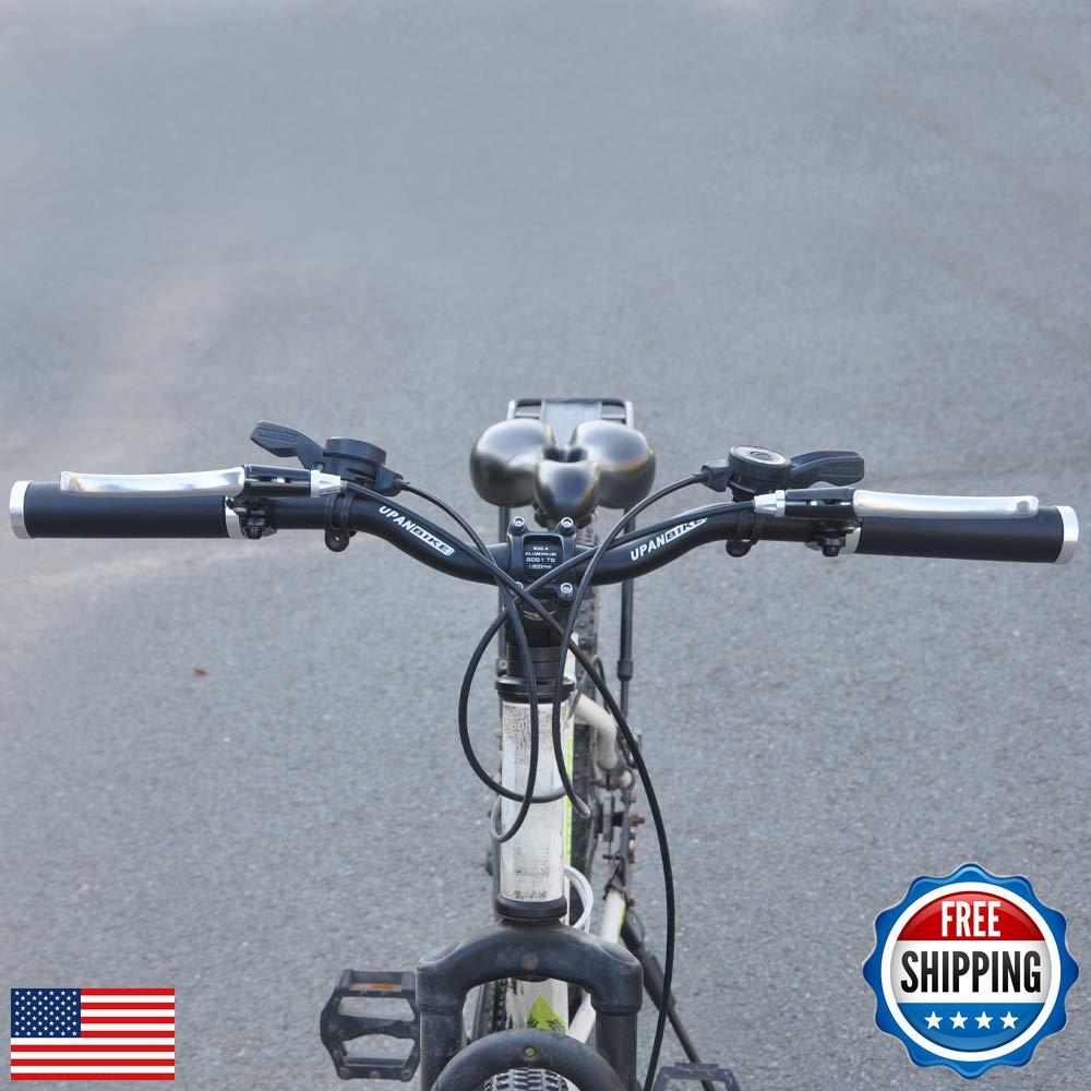 UPANBIKE Mountain Bike Road Bike Handlebar Aluminum Alloy Flat Bar Riser Bar