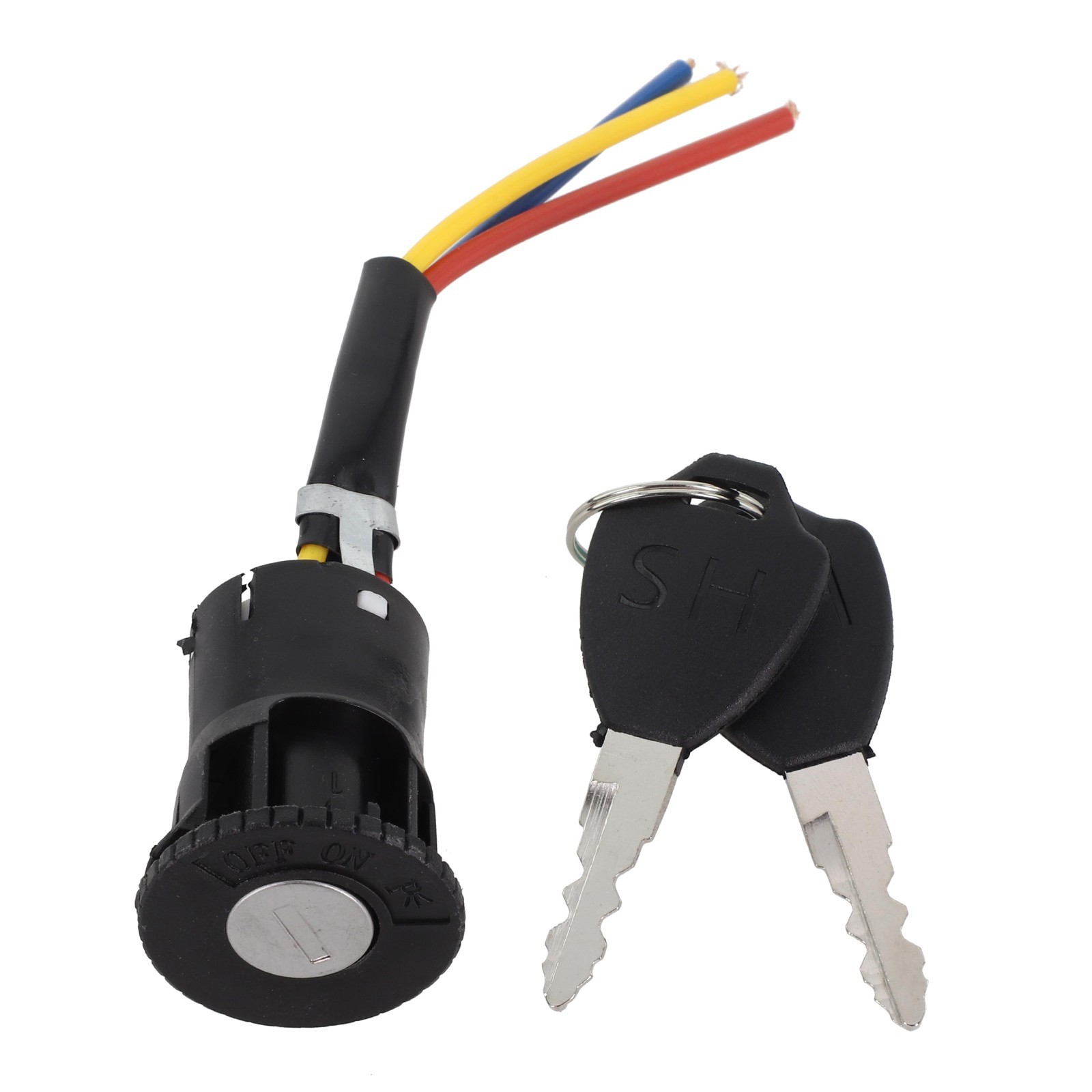 Electric Bike Ignition Key Keys E-Bike Lock E-Bike 3 Wire Easy To Install