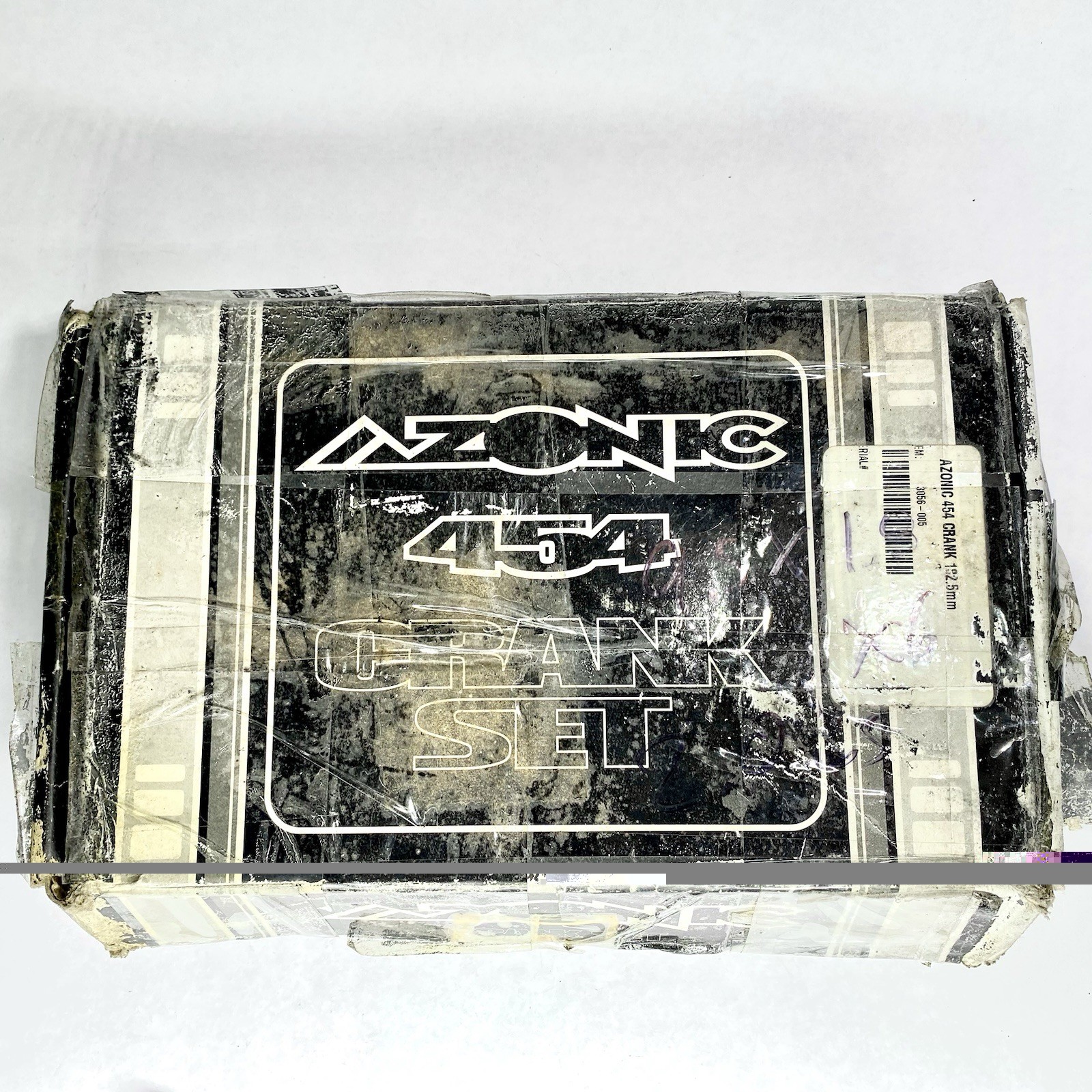 Vintage Azonic 454 180mm Chromoly Cranks Chrome Sealed Bottom Bracket BMX MTB