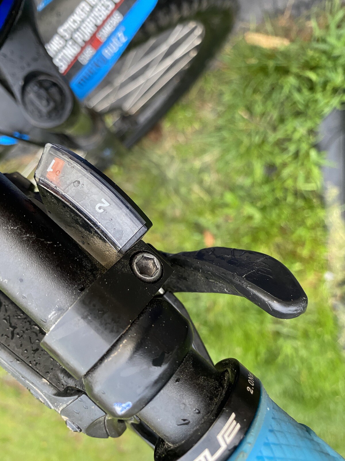 front derailleur clamp With Cable And Shifter And Crank Used For One Season