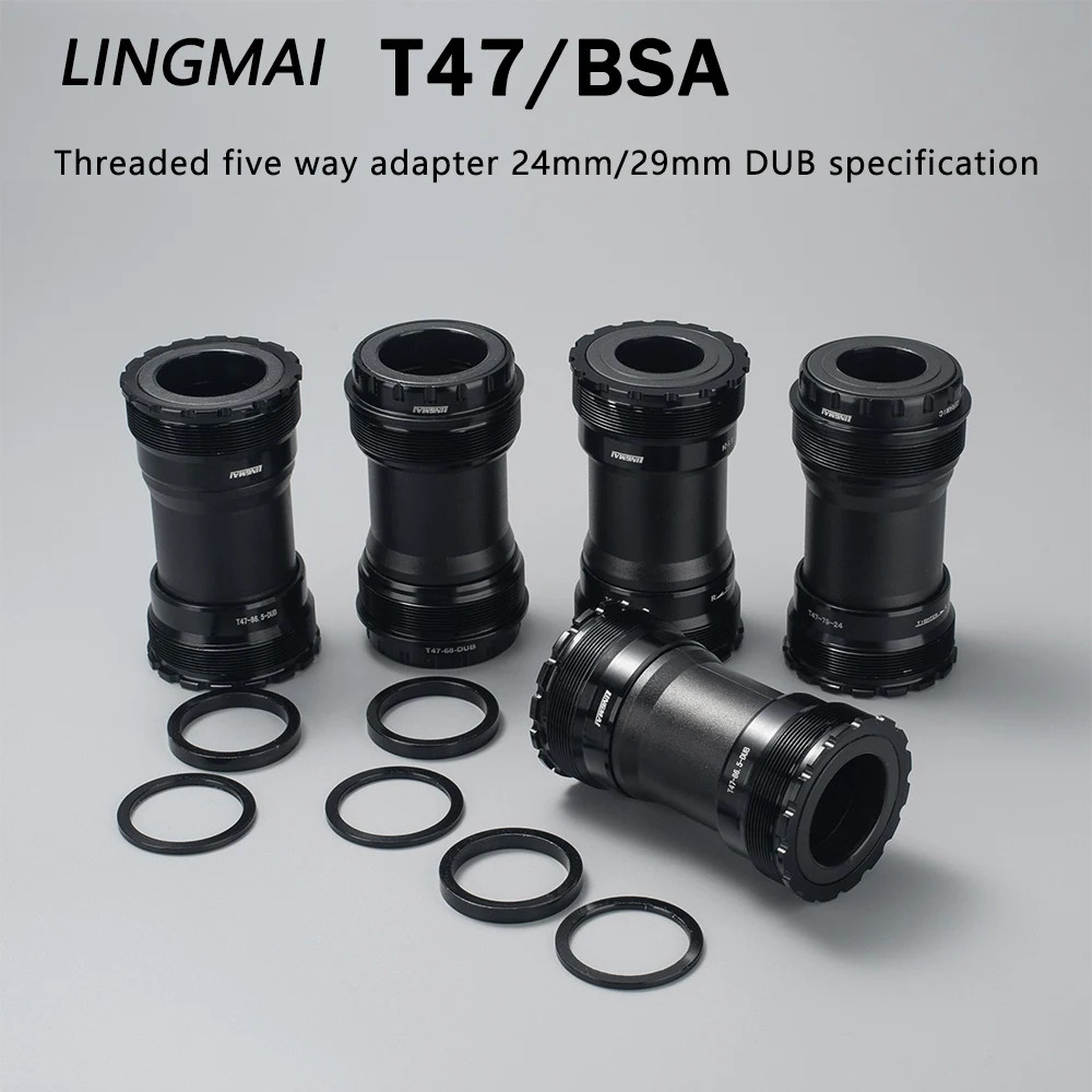 Bicycle Bottom Bracket Ceramic Bearing BB T47 Thread 68Mm 73Mm 86.5Mm Bsa 68Mm 7