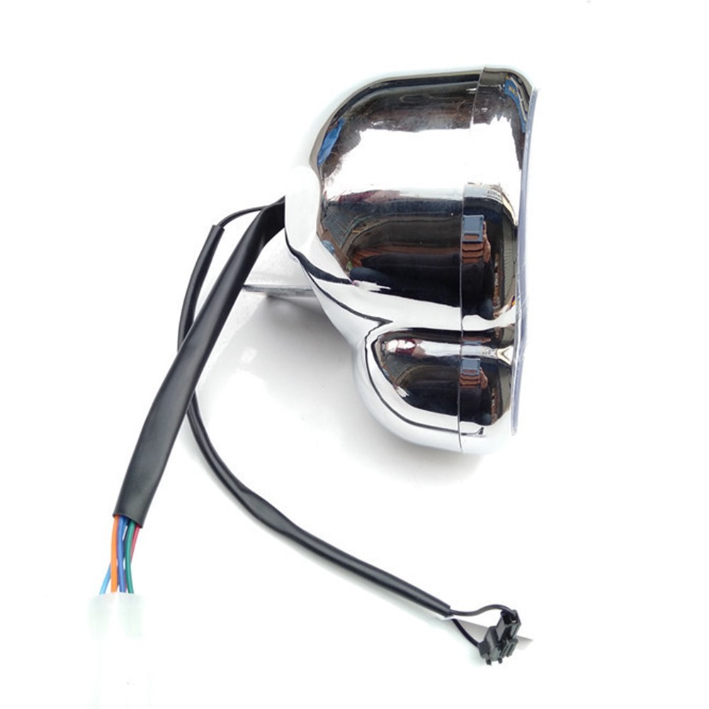 LCD Display Speedometer Screen For Ebike Electric Bike Scooter 48V 72V