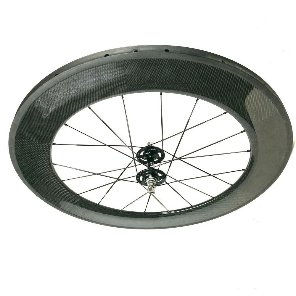 700C 88mm Depth Carbon Rim Road Bicycle Clincher Matte/glossy V Brake Ring