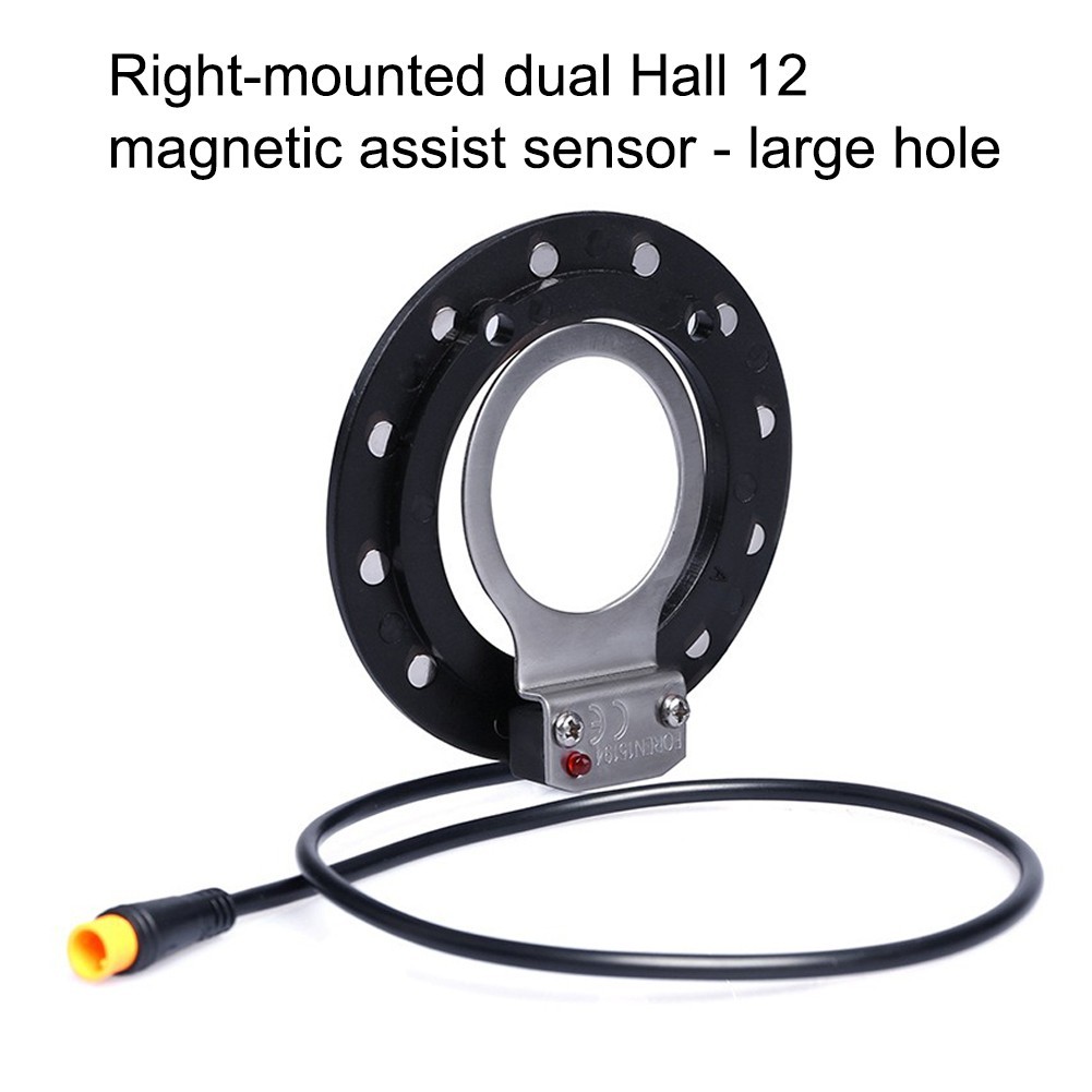 Dual Hall PAS sensor KD-2PS-L for ebike throttle with 12/8 interface support