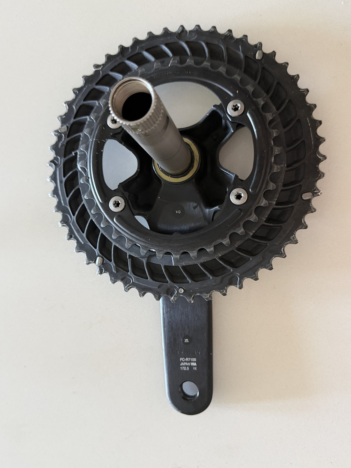 Shimano 105 FC-R7100 172.5 mm 52/36T 4iiii PRECISION 3 Power Meter Crankset 12-S