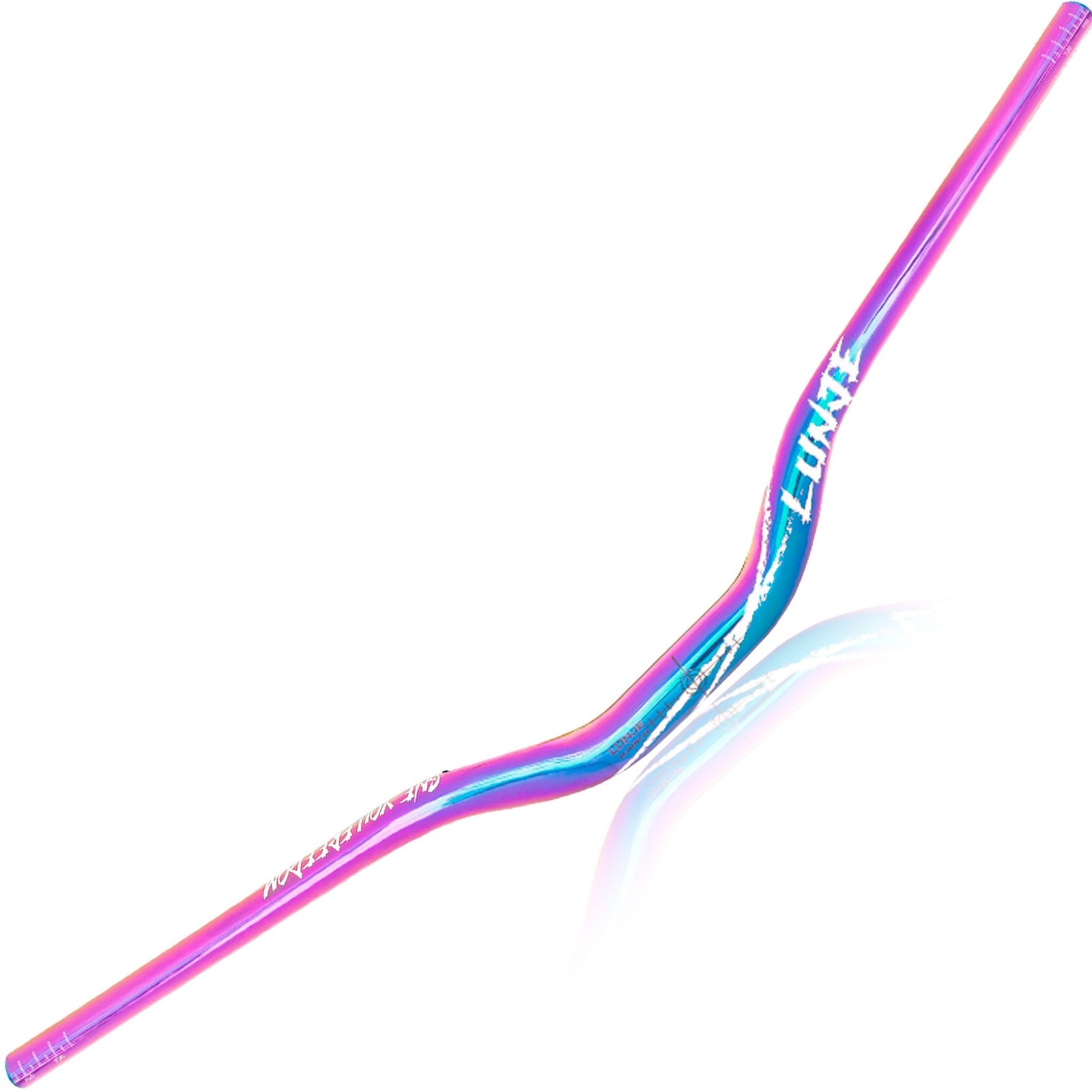 31.8mm Mountain Bike Handlebars, 55mm Rise Options, 780mm Cutable Width, Ligh…
