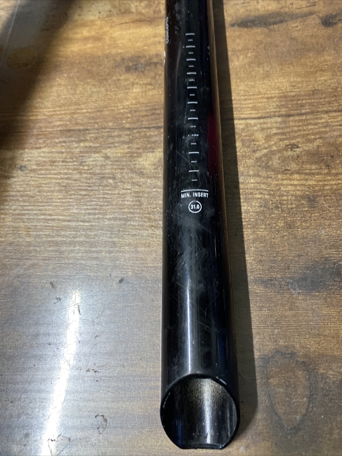 Oval alloy cycling seapost 31.6 350 mm (8218-214)