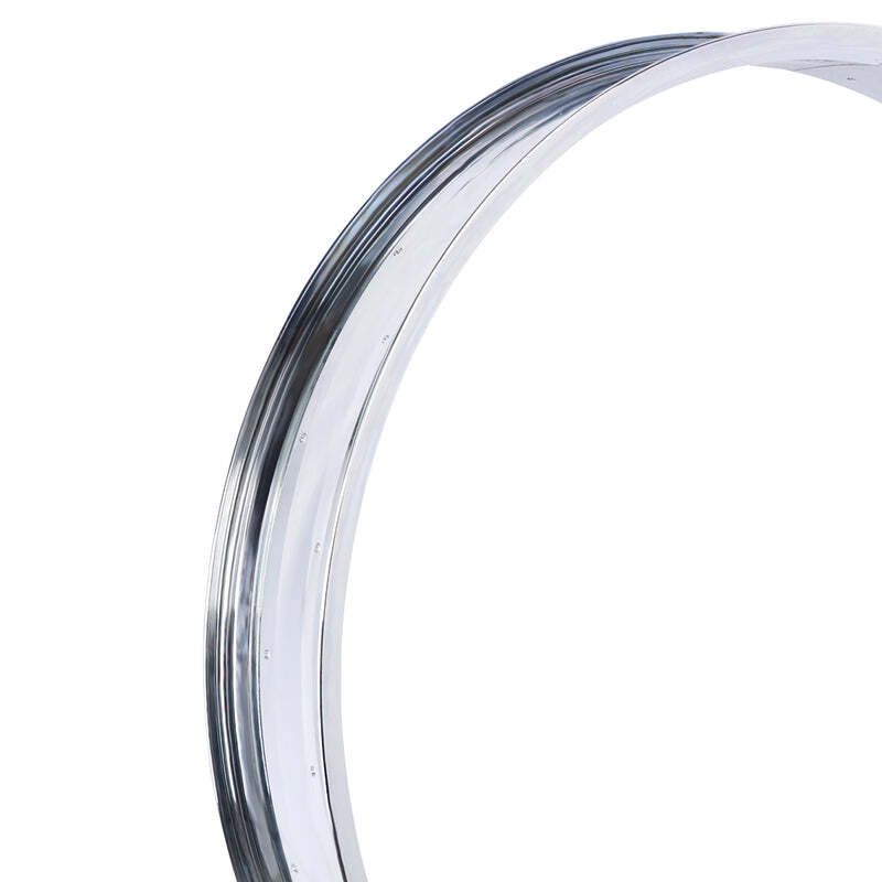 MIRROR POLISHED FAT Chrome Bicycle Rim 26″ x 80mm x 36H Cruiser E- Bikes