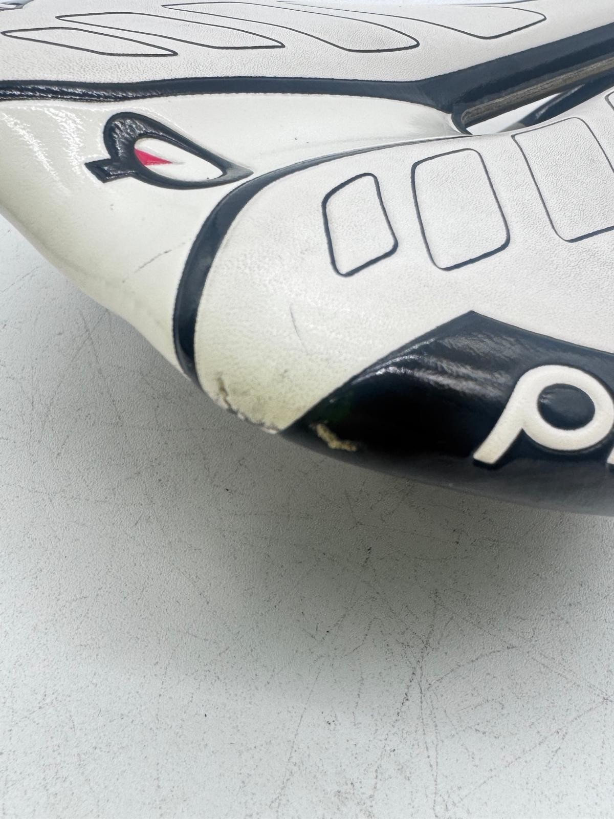 Prologo Zero Pass Gel Bicycle Saddle Pro White, Red and Black