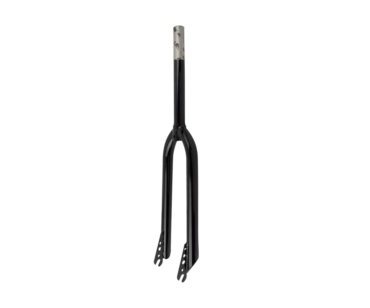 24″ Bicycle Chromoly Steel Fork 1-1/8″ Threadless CHROME BLACK Cruiser BMX Bikes