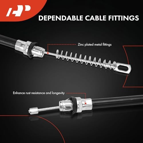 Rear Parking Brake Cable – Compatible with Chevy, Buick, Rear Left or Right