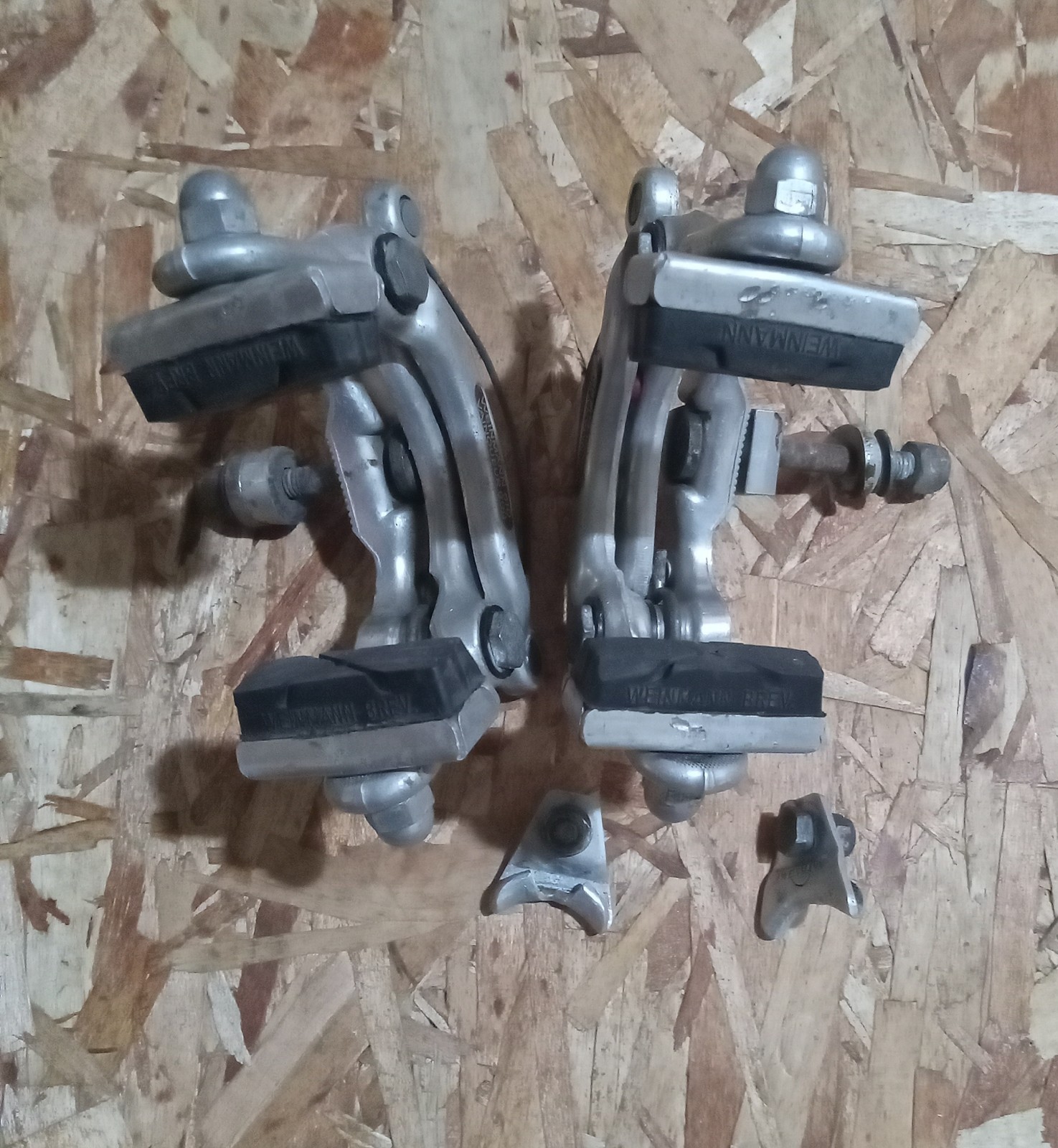 Vintage Weinmann 610 Vainqueur 999 Black Label Center Pull Brake Set